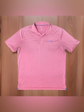 johnnie-O Performance Jersey Polo - Wildflower Mens Azalea (7851259)